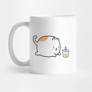 Chubby Boba Cat! Mug